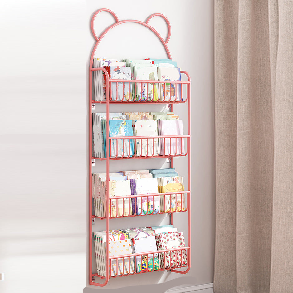 Libreria chiusa a parete montata in stile scandinavo per la sala da studio dell'ufficio