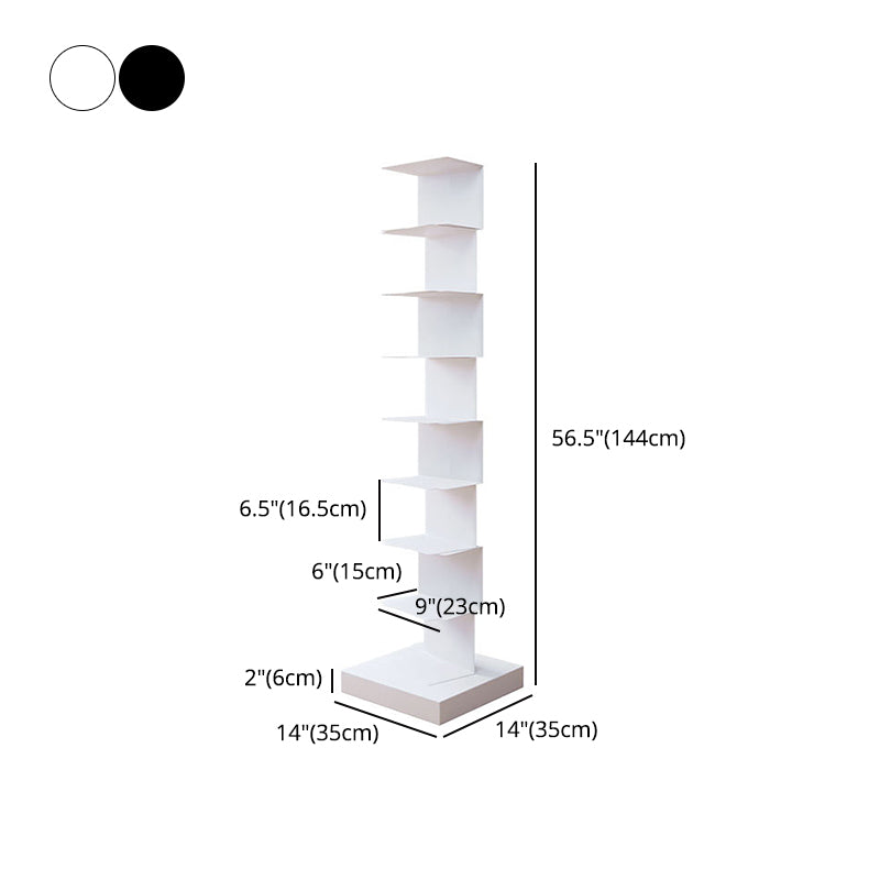 Libreria in stile contemporaneo invisibile per sala da studio e ufficio