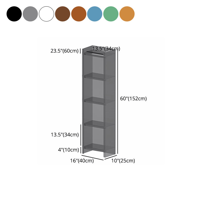 Libreria scandinava in stile scandinavo acrilico per ufficio e sala da studio