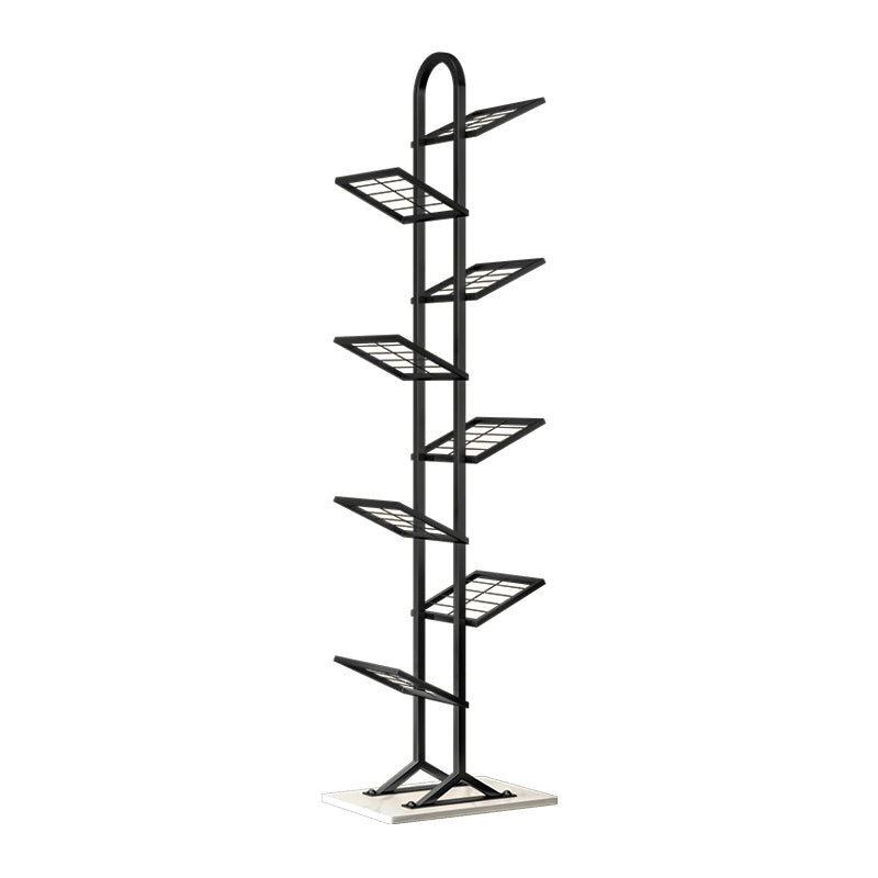 Modern Style Metal Bookshelf Etagere Shelf Bookcase for Home