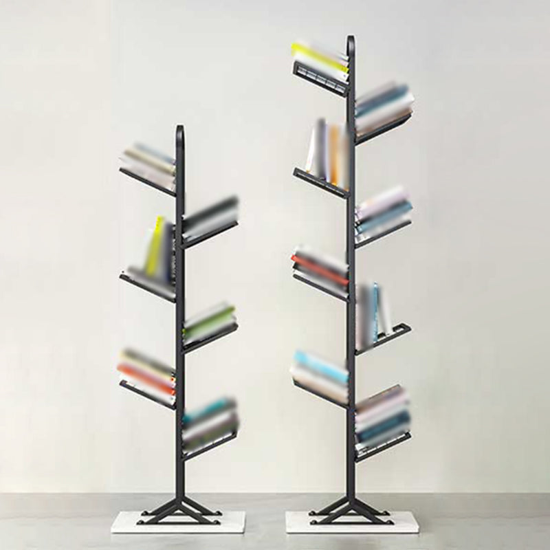 Modern Style Metal Bookshelf Etagere Shelf Bookcase for Home