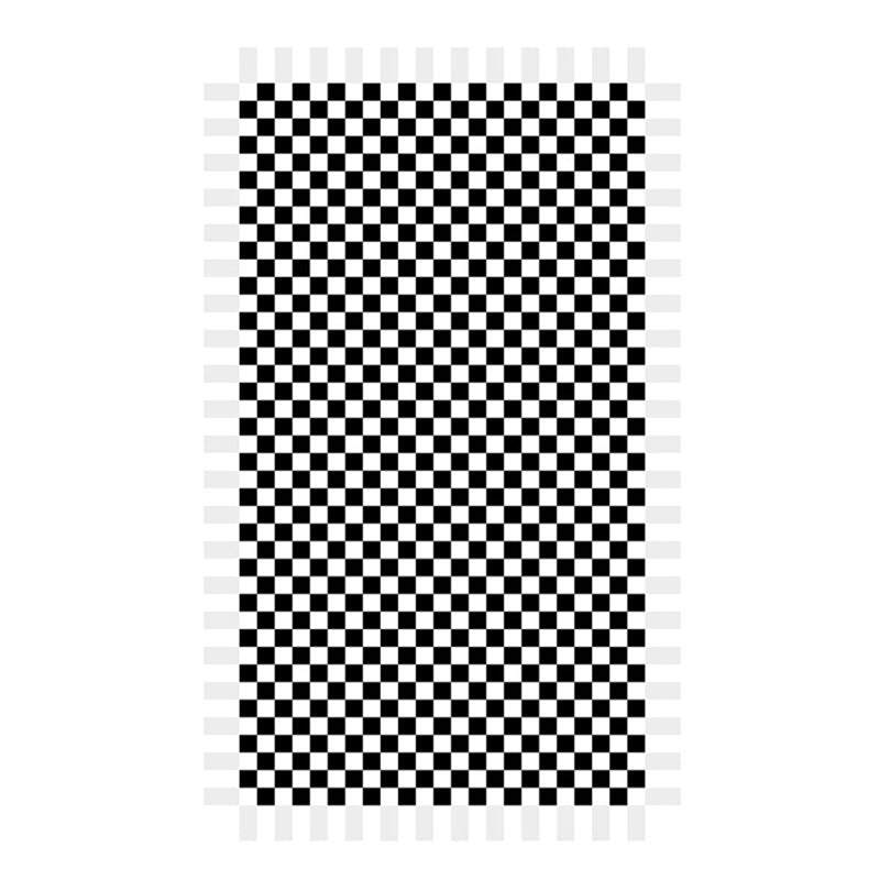 Brown Buffalo Check Rug Polyester Casual Rug Stain Resistant Rug for Living Room