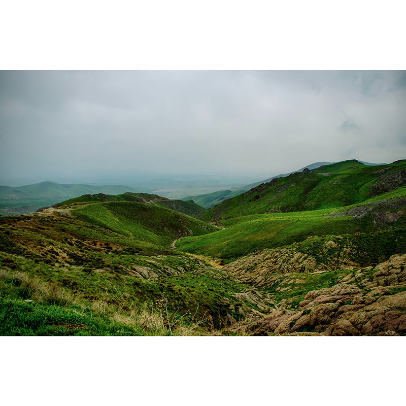 Majestic Mountains Photography Mural Wallpaper Environment Friendly Living Room Wall Mural