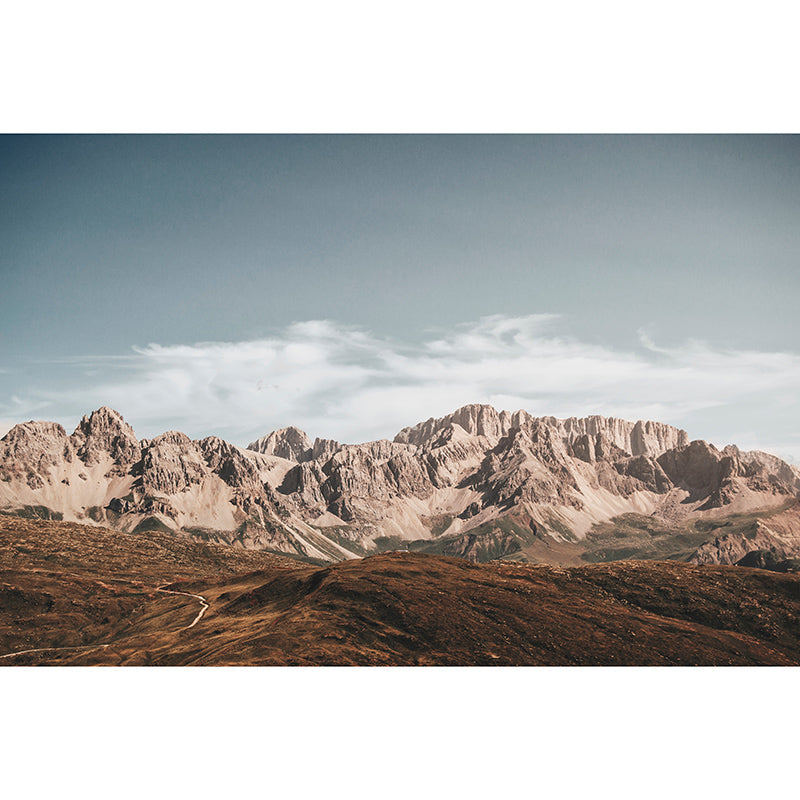 Majestic Mountains Mildew Resistant Wallpaper Photography Sleeping Room Wall Mural