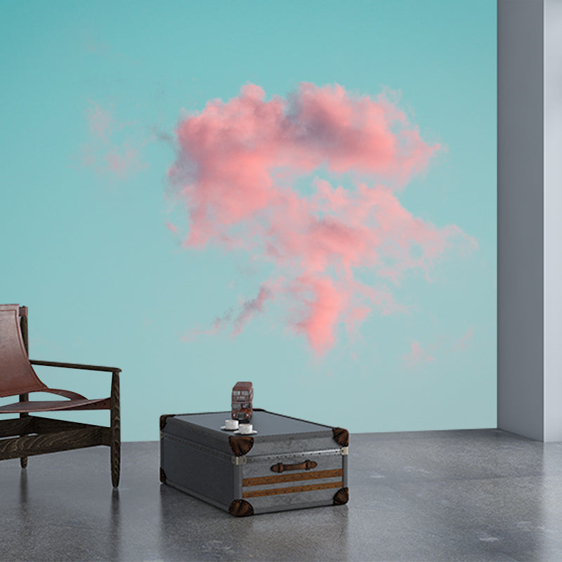 Modern Style Mural Wallpaper Sky Environment Friendly Bedroom Wall Mural