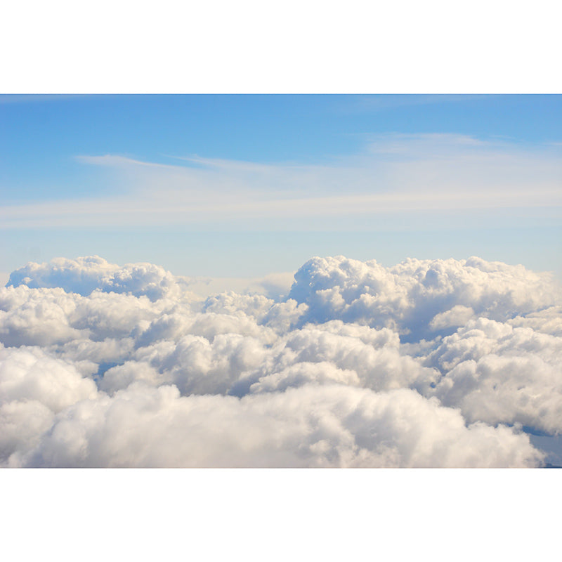 Modern Style Mural Wallpaper Sky Environment Friendly Bedroom Wall Mural