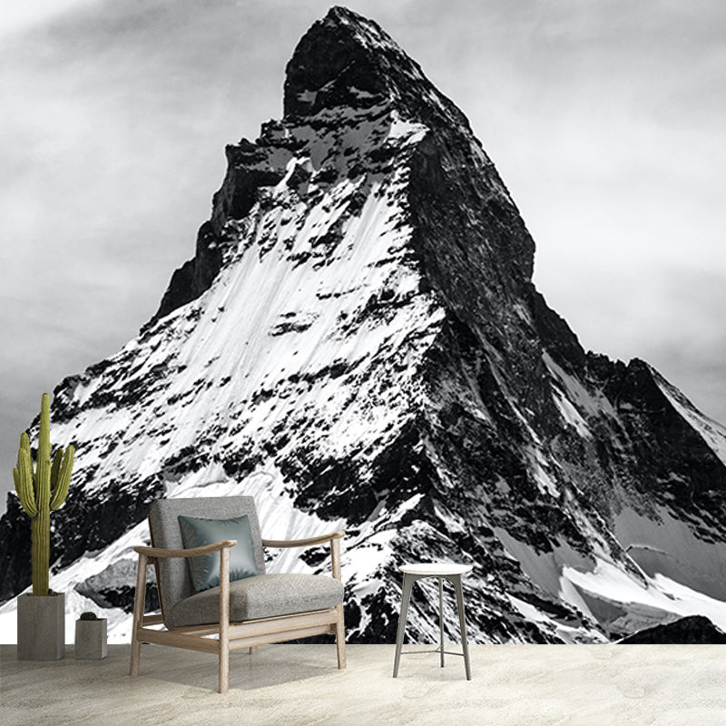 Photography Environment Friendly Mural Wallpaper Majestic Mountains Bedroom Wall Mural