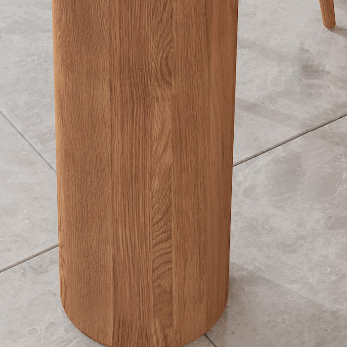 Industrial Style Wooden Bar Counter Table Dining Rectangle Table for Home