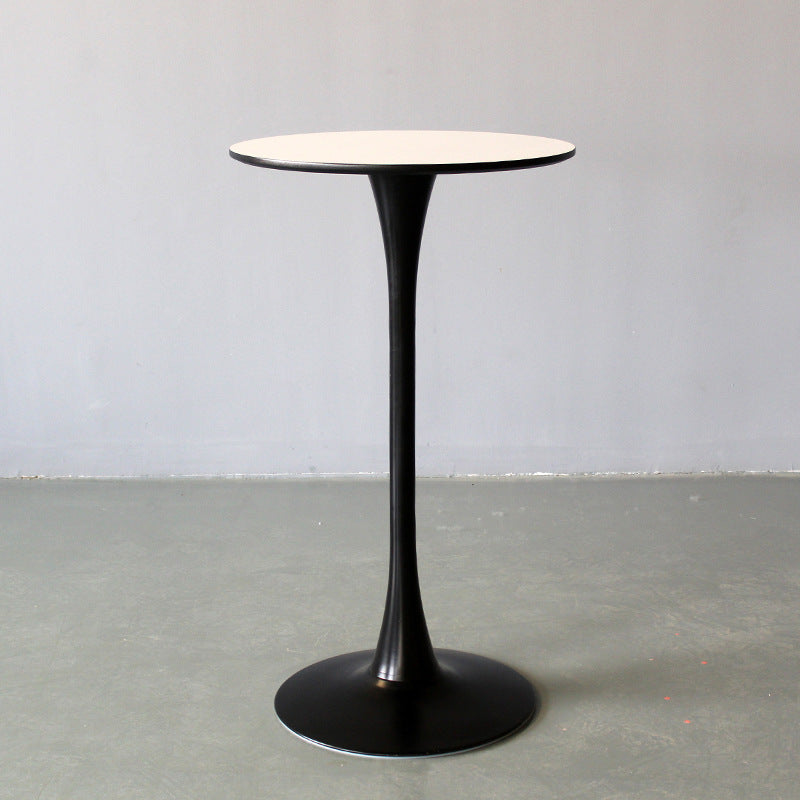 Contemporary Round Counter Table Dining Metal Counter Table for Restaurant