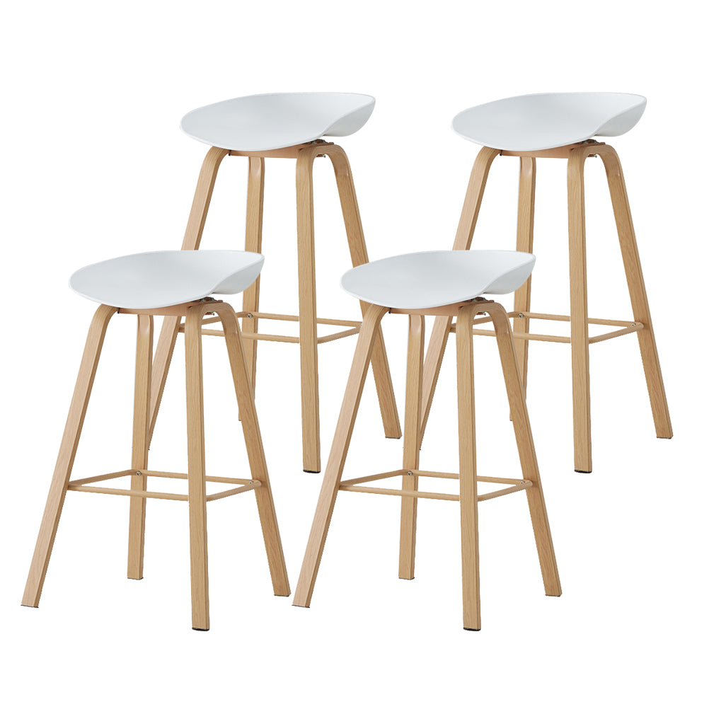 Metal Contemporary Dining Kitchen Room Armless Stool Low Back Bar Stool