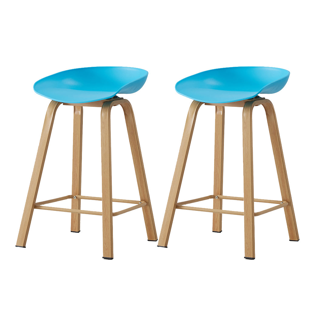 Metal Contemporary Dining Kitchen Room Armless Stool Low Back Bar Stool