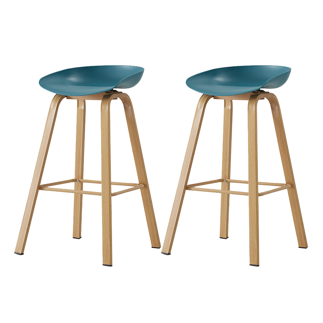 Metal Contemporary Dining Kitchen Room Armless Stool Low Back Bar Stool