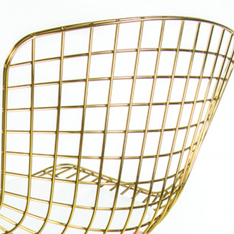 Contemporary Rectangle Bar and Counter Stool Metal Stool with 4 Legs