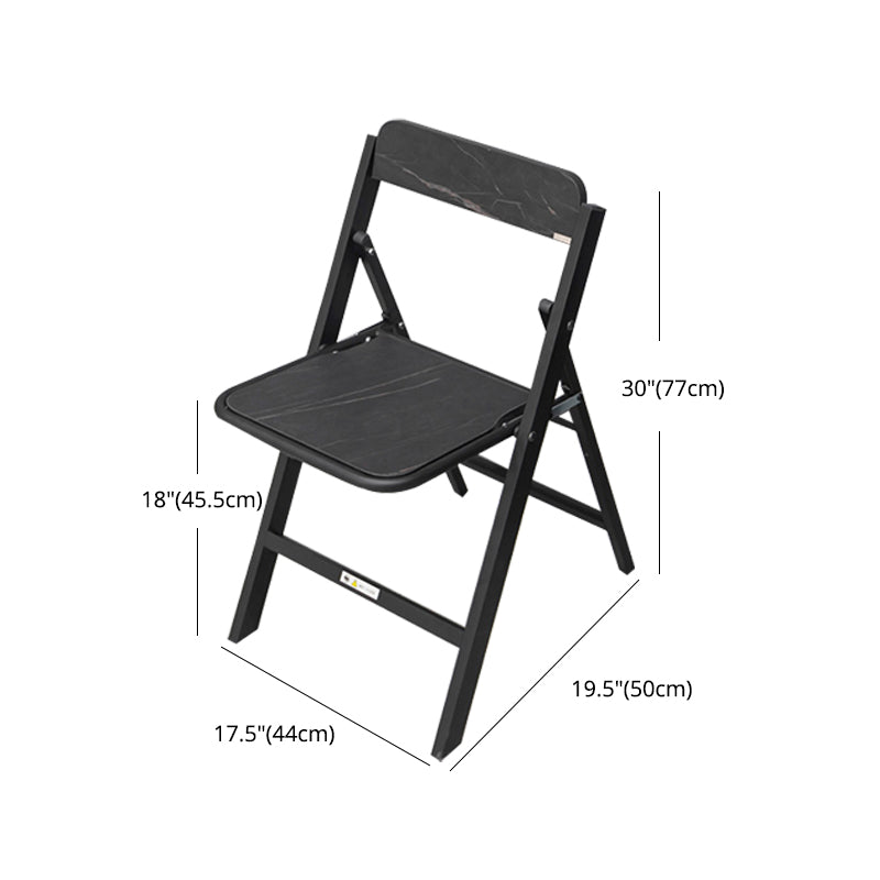 Modern 1/2/5/7 Pieces Foldable Dinette Set Black Wood Dining Table Set for Kitchen