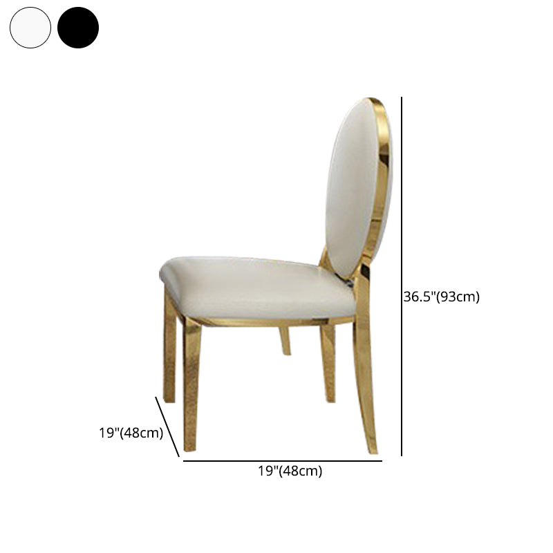Glam 1/4/5/6/7 Pieces Dining Set Marble Dining Table Set for Dining Areas