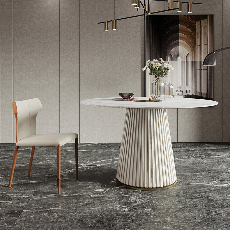 Glam 1/2/3/4/7 Pieces Dining Set Sintered Stone Dining Table Set for Dining Areas
