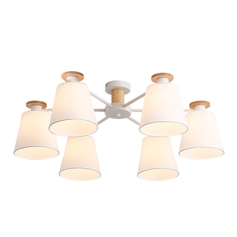 Lámpara de techo múltiple de estilo cilíndrico de estilo moderno