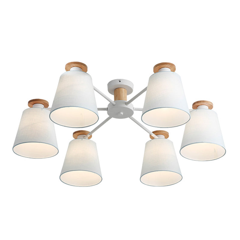 Lámpara de techo múltiple de estilo cilíndrico de estilo moderno