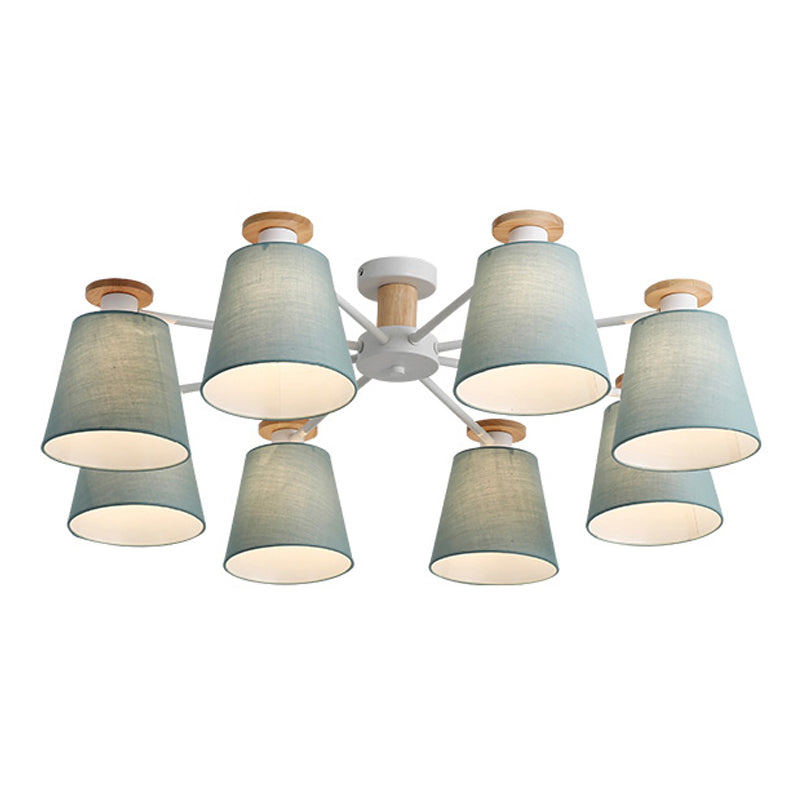 Lámpara de techo múltiple de estilo cilíndrico de estilo moderno