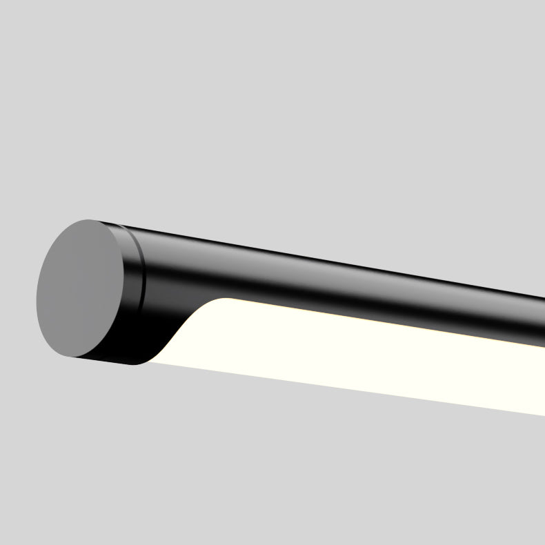 Moderner Stil linearer Anhänger Lichter Metall 2 leichte hängende Leuchten