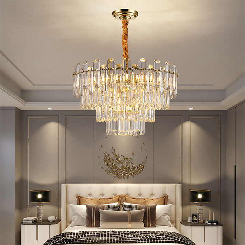 Moderne Stil Geometrische Inselleuchten Kristallpendelleuchten für Kücheninsel