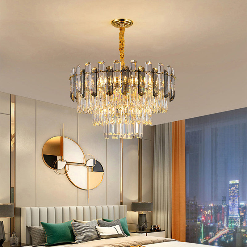 Moderne Stil Geometrische Inselleuchten Kristallpendelleuchten für Kücheninsel