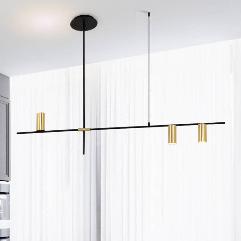 Moderner Stilzylinder hängende Anhänger Lichter Metall Anhänger Beleuchtungskörper