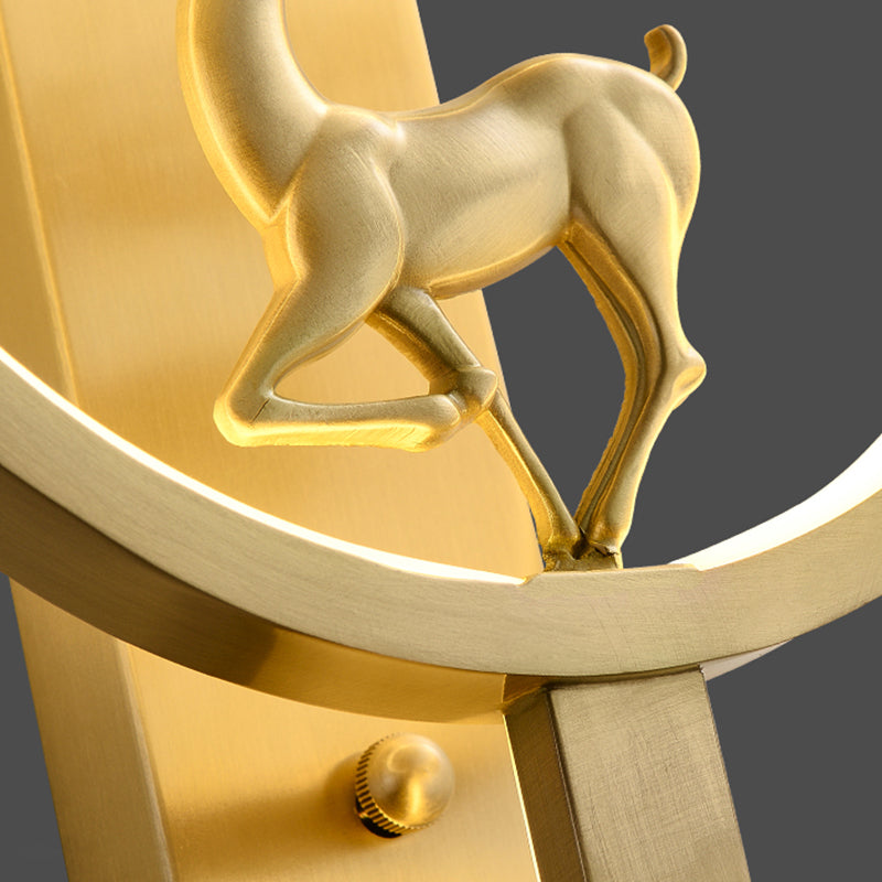 Shade Round Metal Wall Donce Modern Style 1- Lighting Lighting Lighting Accesors