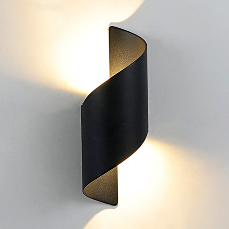Unique Shade Metal Wall Sconce Modern Style 1-Light Wall Lighting Fixtures