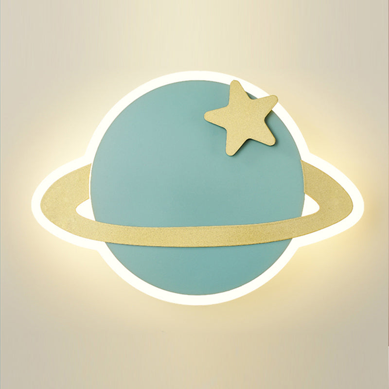 Lumo da parete moderno a parete creativa per la camera da letto per bambini