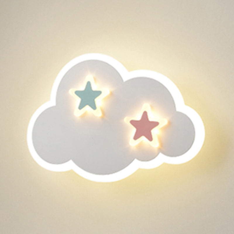 Lumo da parete moderno a parete creativa per la camera da letto per bambini