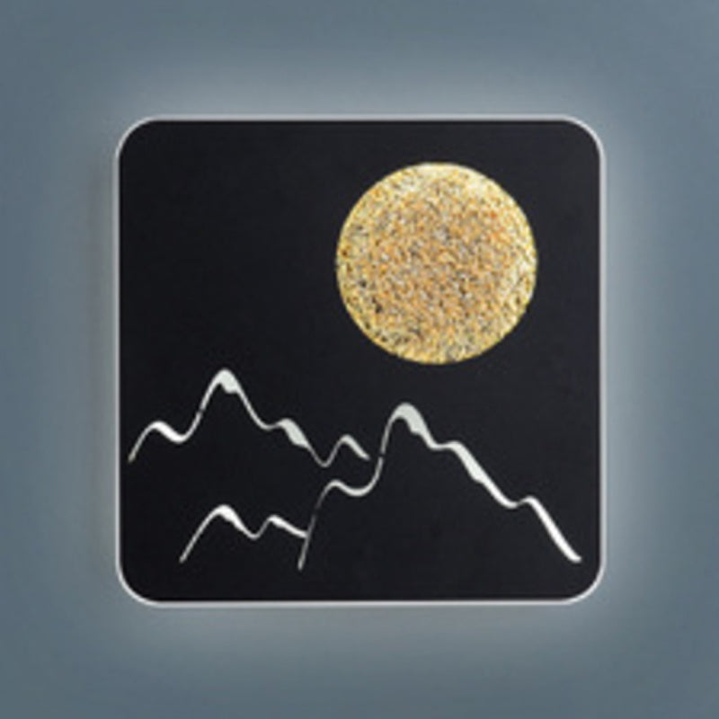 Creative Metal Wall Light Modern LED Wall Light Fixture for Bedroom