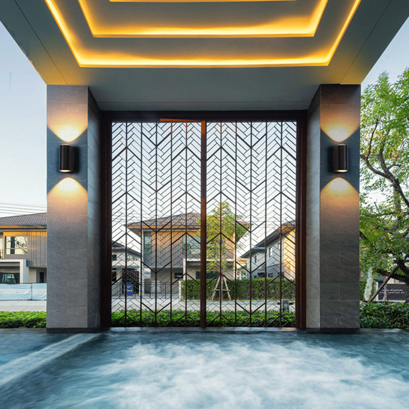 Éclairage mural géométrique multiple