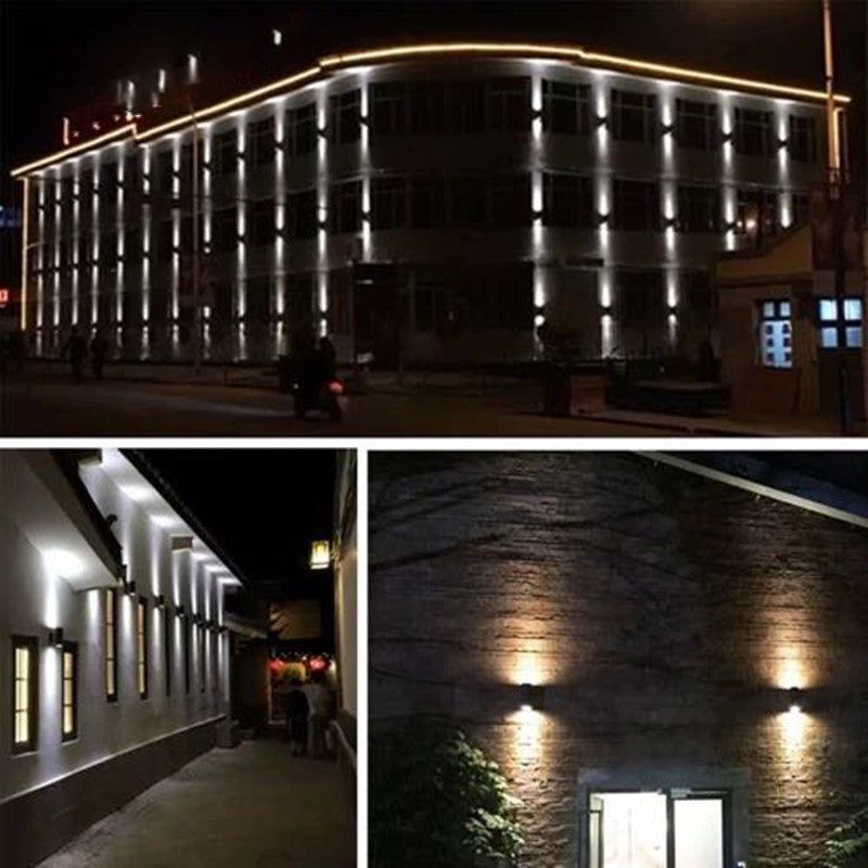 2 Lights Tube Wall Lights Modern Style Metal Wall Mounted Lamps