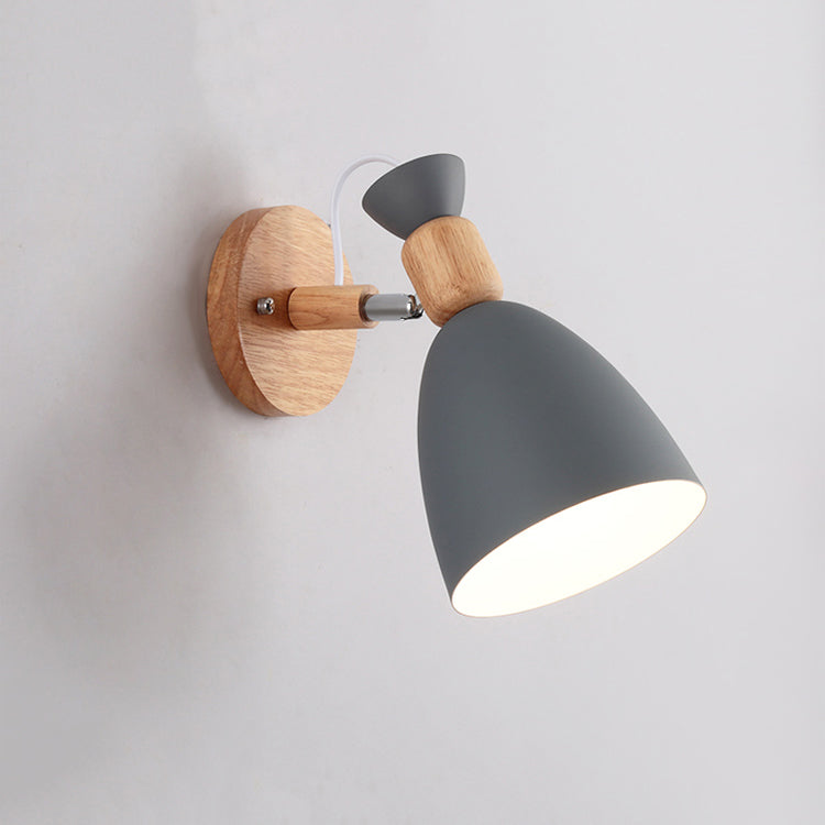 1 Light Wall Sconce Modern Style Metal Wall Lighting for Living Room