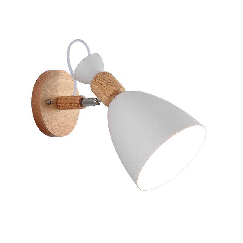 1 Light Wall Sconce Modern Style Metal Wall Lighting for Living Room