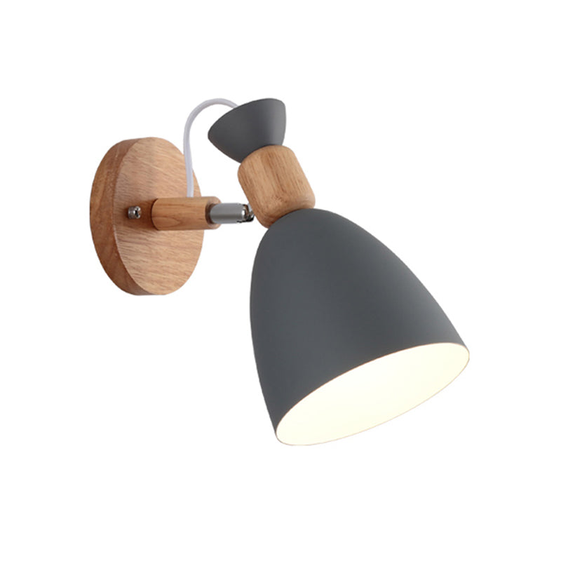 1 Light Wall Sconce Modern Style Metal Wall Lighting for Living Room