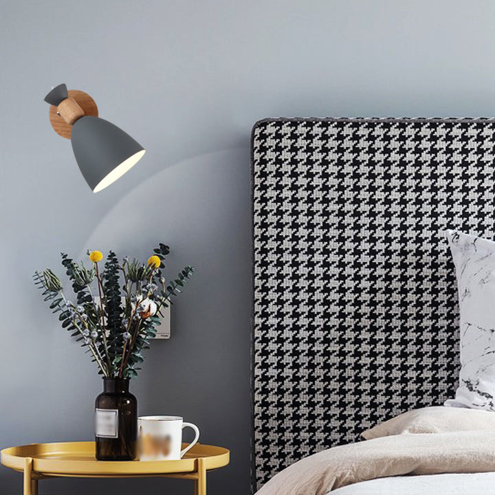 1 Light Wall Sconce Modern Style Metal Wall Lighting for Living Room