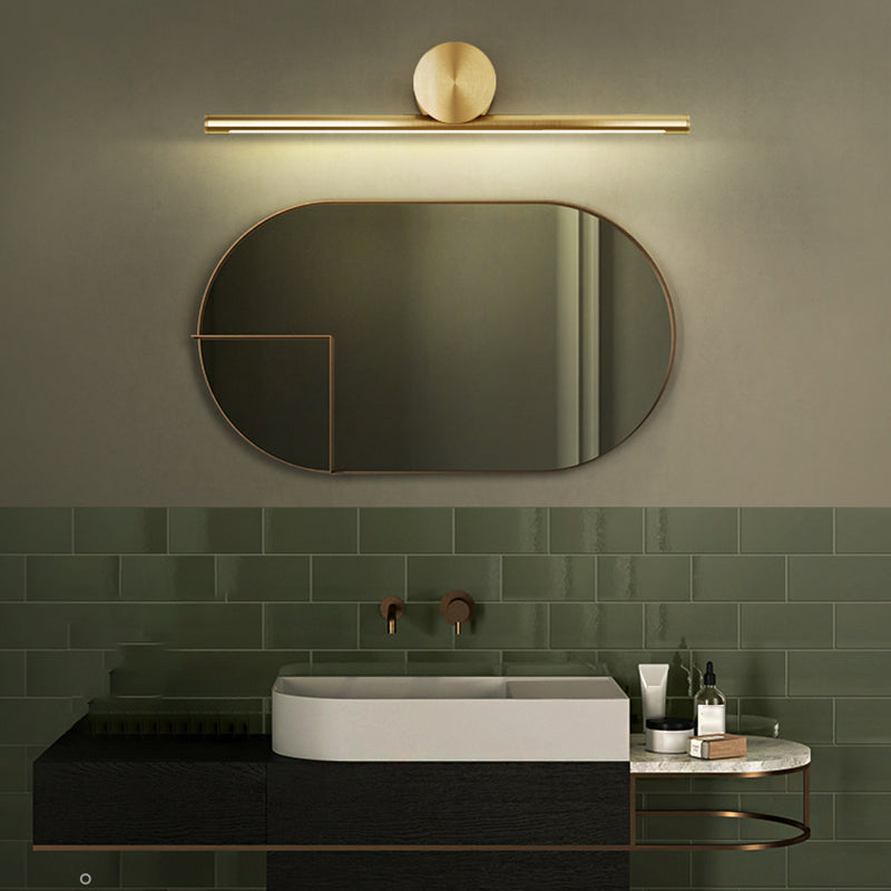 Accesorio de iluminación de pared lineal luminina de montaje de pared LED simple