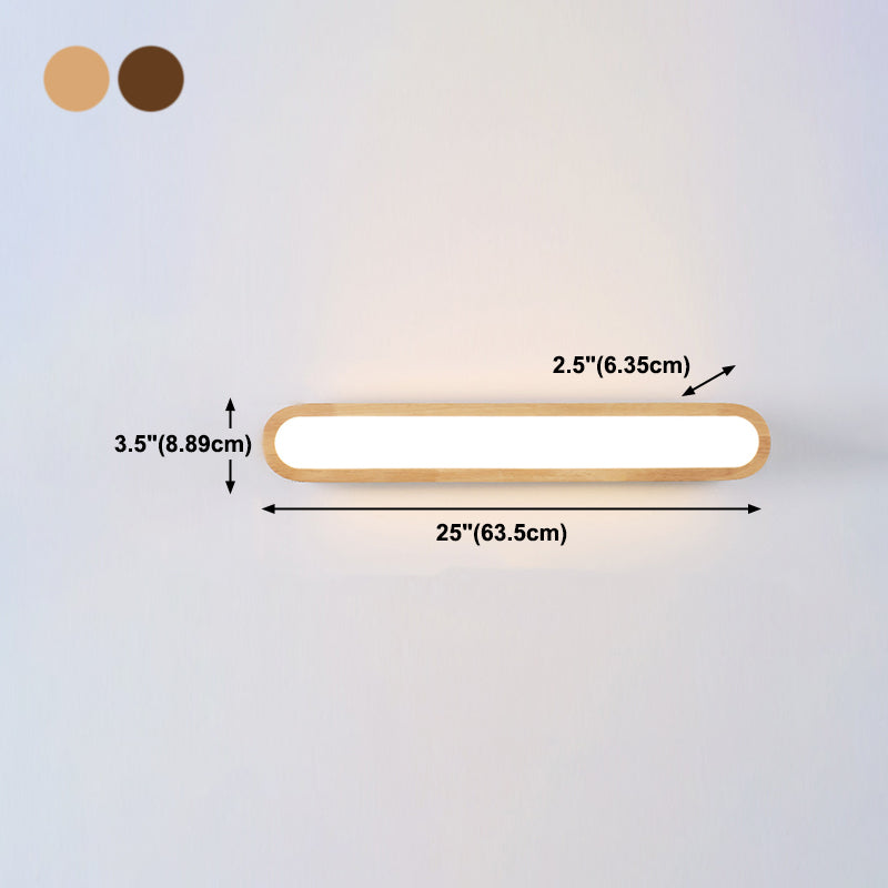 Applexion murale en bois moderne