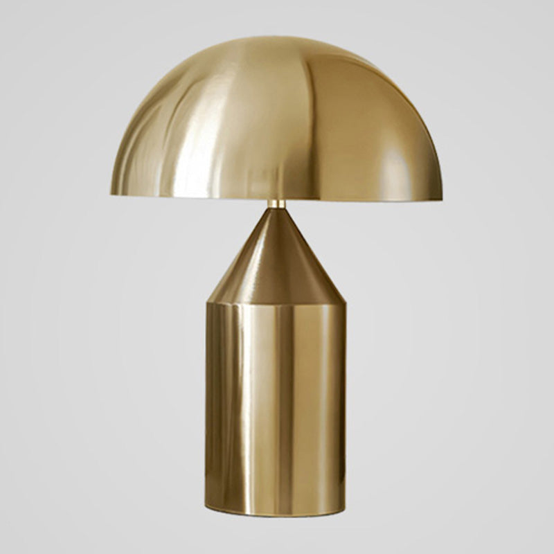 Round Shape Metal Table Lamp Modern Style 1-Light Table Lamp Fixtures