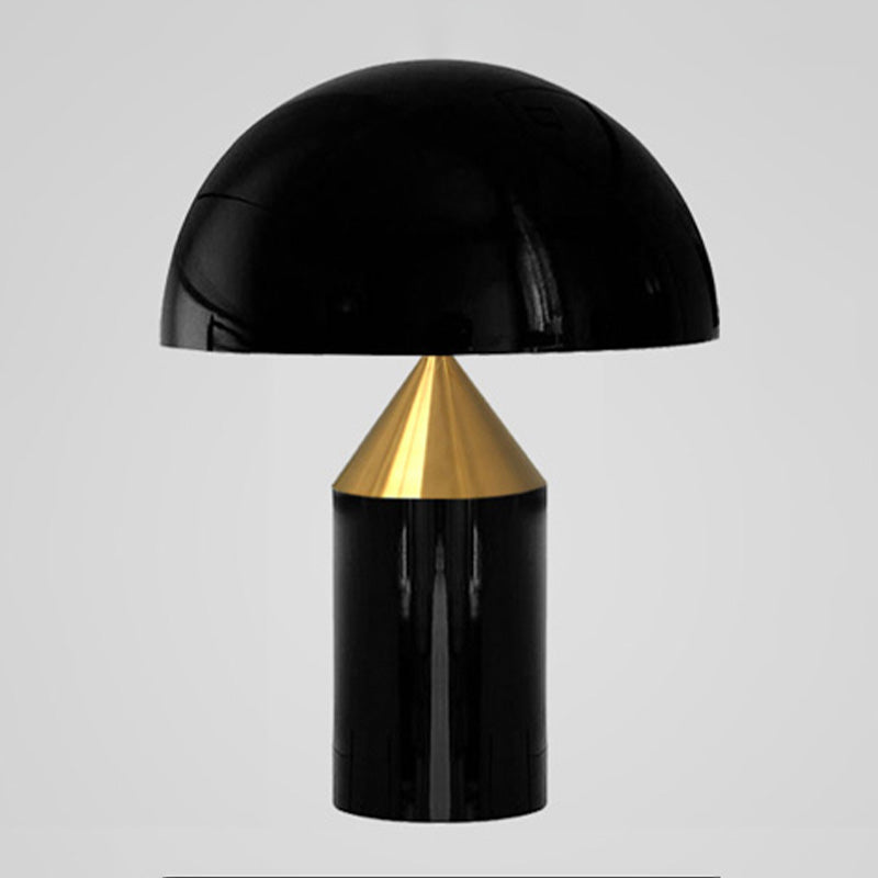 Round Shape Metal Table Lamp Modern Style 1-Light Table Lamp Fixtures
