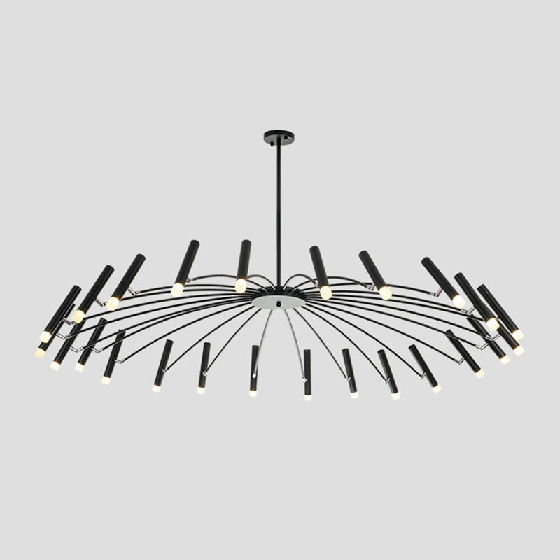Verstellbarer moderner Kronleuchterbeleuchtung Metallheizlicht für Wohnzimmer