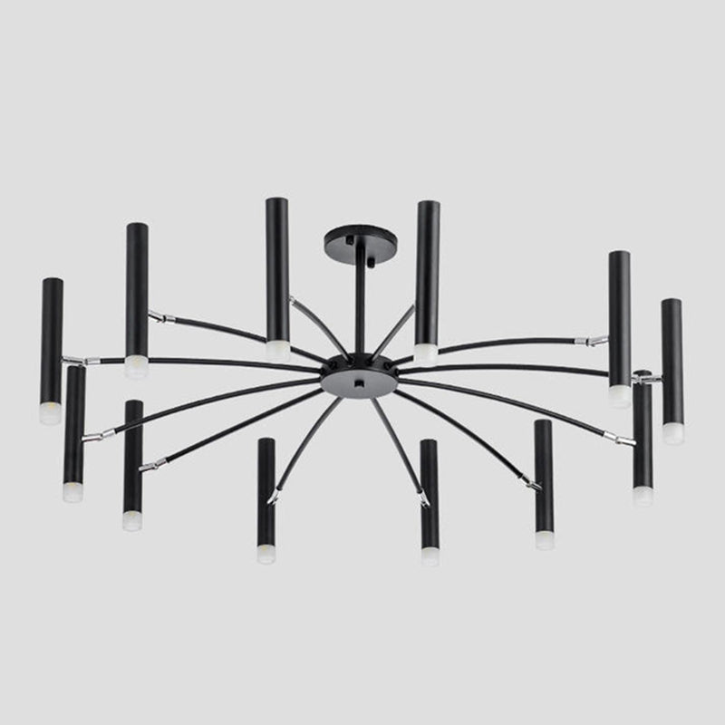 Verstellbarer moderner Kronleuchterbeleuchtung Metallheizlicht für Wohnzimmer