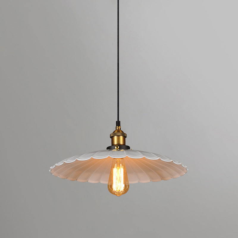 Suspension Pendant Light Industrial-Style Metal Hanging Ceiling Light