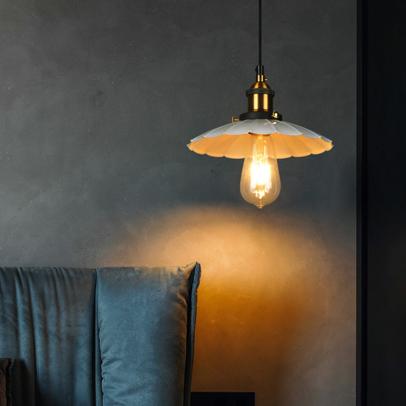 Suspension Pendant Light Industrial-Style Metal Hanging Ceiling Light