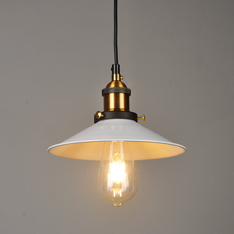 Suspension Pendant Light Industrial-Style Metal Hanging Ceiling Light