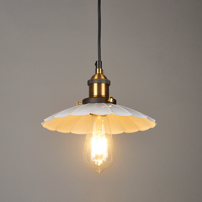 Suspension Pendant Light Industrial-Style Metal Hanging Ceiling Light