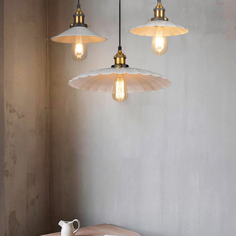 Suspension Pendant Light Industrial-Style Metal Hanging Ceiling Light