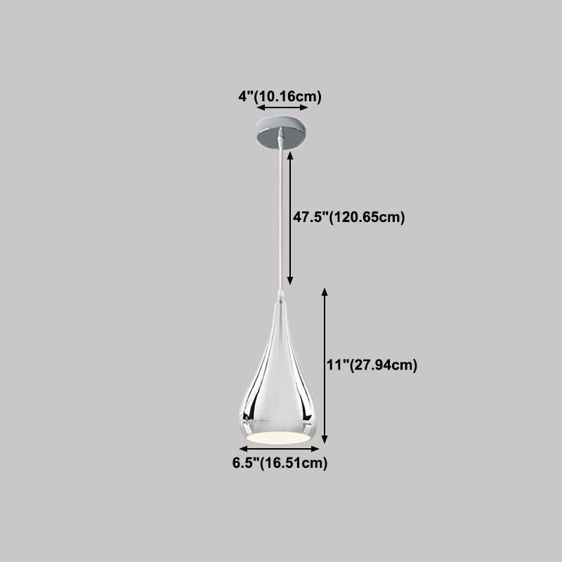 Hanging Light Fixture Simple Style Metal Hanging Ceiling Light